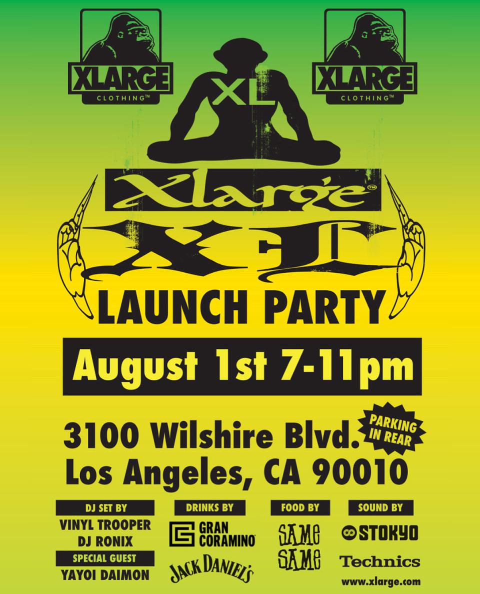 XLARGE LAUNCH PARTY (Los Angeles)