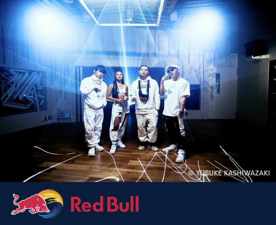 Red Bull 新商品 #白いレッドブル 発売記念映像"THE WHITE EDITION"に参加。